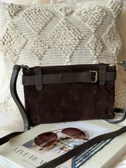 VIAMAJA Clutch ruskind - Chocolate