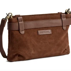 VIAMAJA Clutch ruskind - Cognac