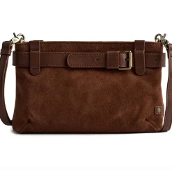 VIAMAJA Clutch ruskind - Cognac