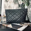 VIAMAJA Clutch SOFT LEATHER – Black New