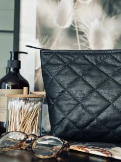 VIAMAJA Clutch SOFT LEATHER – Black New