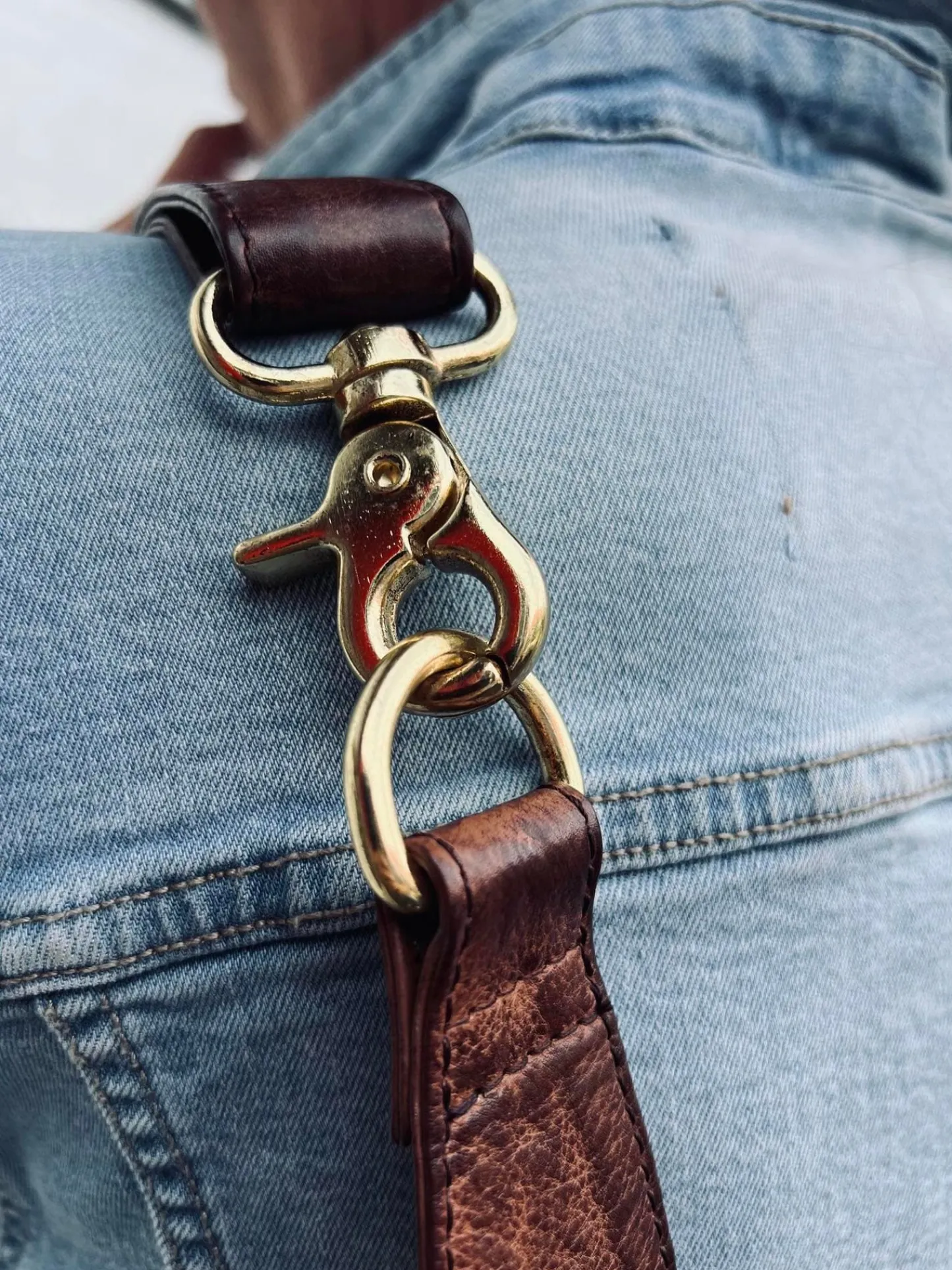 VIAMAJA Cool Buffy Bumbag i smørblødt læder - Brandy Clearance