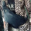 VIAMAJA Cool Buffy Bumbag i smørblødt læder - Midnight Blue Hot