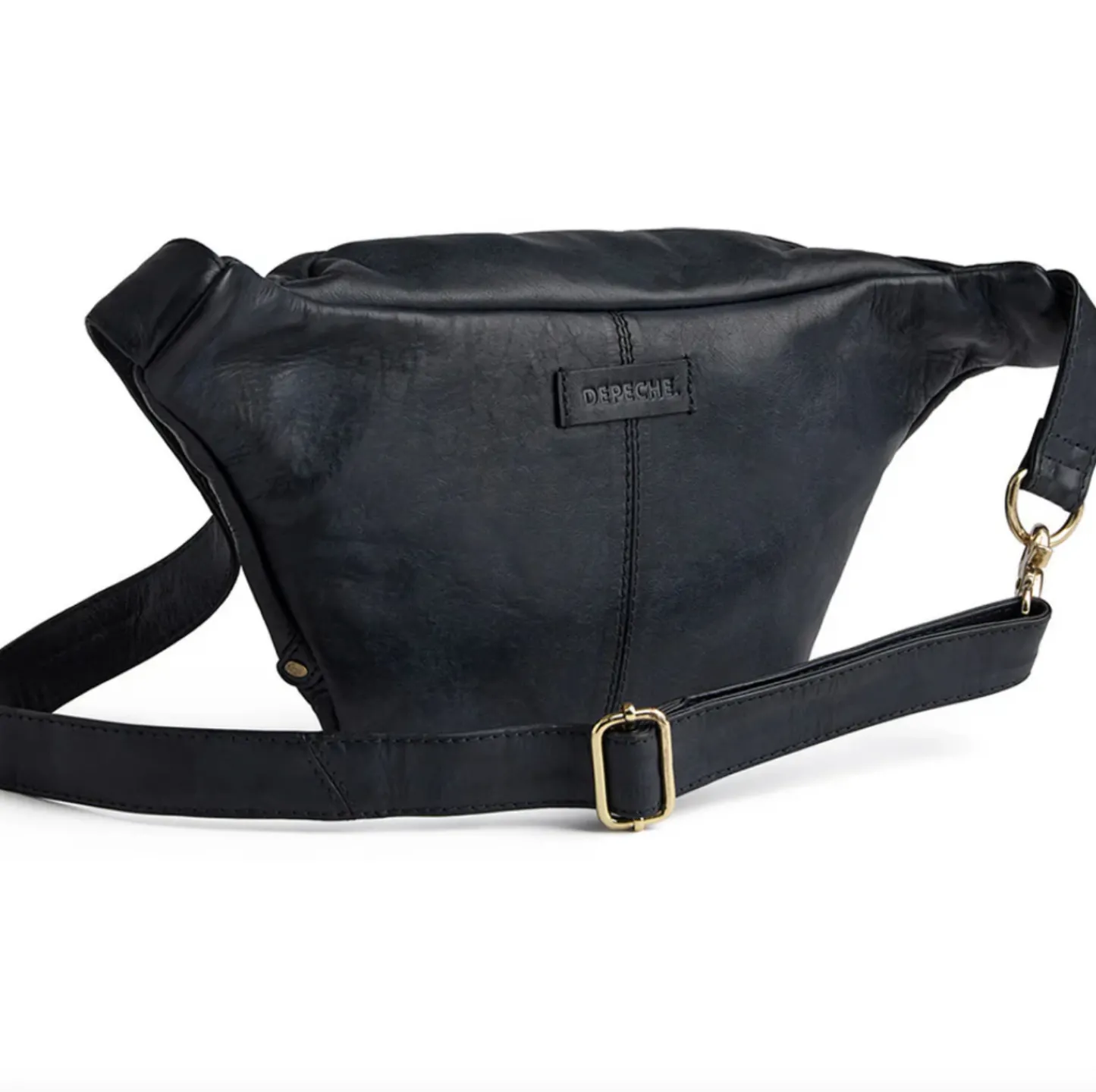 VIAMAJA Cool Buffy Bumbag i smørblødt læder - Midnight Blue Hot