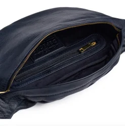 VIAMAJA Cool Buffy Bumbag i smørblødt læder - Midnight Blue Hot