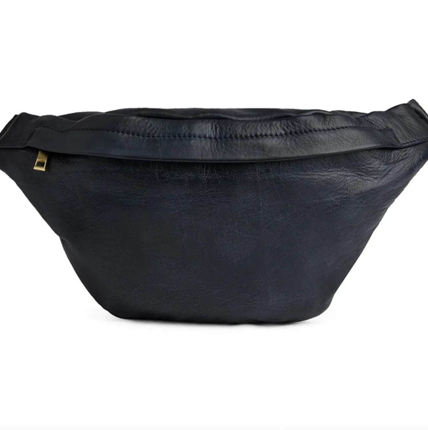 VIAMAJA Cool Buffy Bumbag i smørblødt læder - Midnight Blue Hot