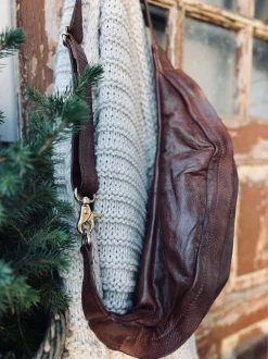 VIAMAJA Cool Buffy XL Bumbag i smørblødt læder - Brandy Best