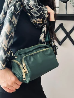 VIAMAJA Crossbody - Kaki Nylon Sale