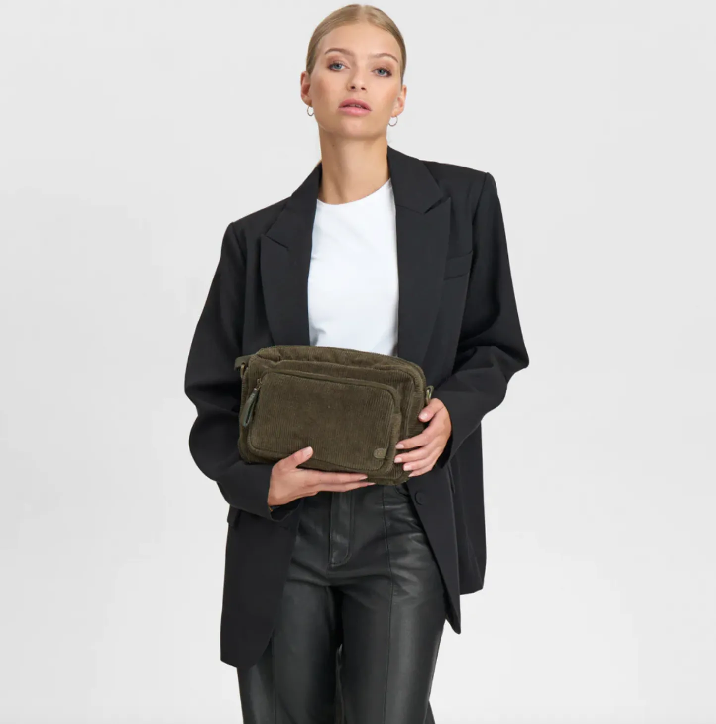 VIAMAJA Crossbody Army fløjl Sale