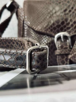 VIAMAJA Crossbody Aura - Brown croco Outlet
