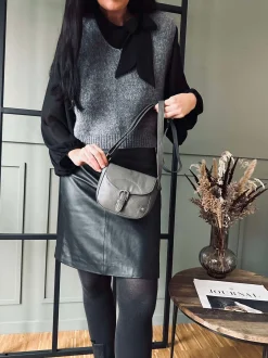 VIAMAJA Crossbody Aura Grey