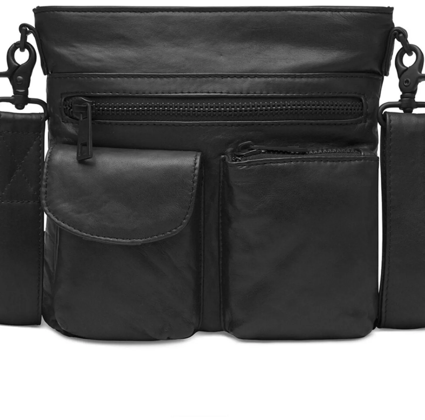 VIAMAJA Crossbody Black – Ultra blød Outlet