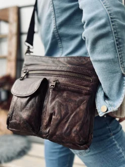 VIAMAJA Crossbody BROWN - Ultra blød