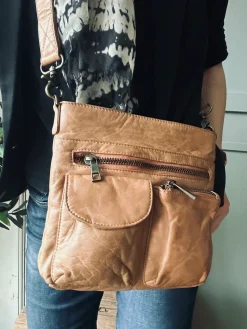 VIAMAJA Crossbody Camel – Ultra blød Outlet