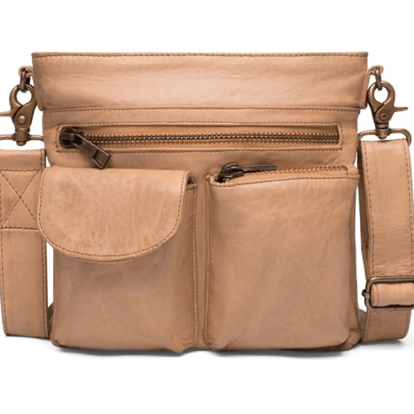 VIAMAJA Crossbody Camel – Ultra blød Outlet