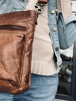 VIAMAJA Crossbody CHESTNUT - Ultra blød Clearance