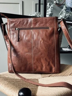 VIAMAJA Crossbody Dina dark cognac Sale