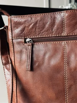 VIAMAJA Crossbody Dina dark cognac Sale