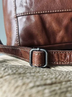 VIAMAJA Crossbody Dina dark cognac Sale
