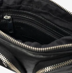 VIAMAJA Crossbody Geneva – Black / silver New