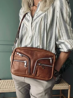 VIAMAJA Crossbody Geneva Big – Walnut Outlet
