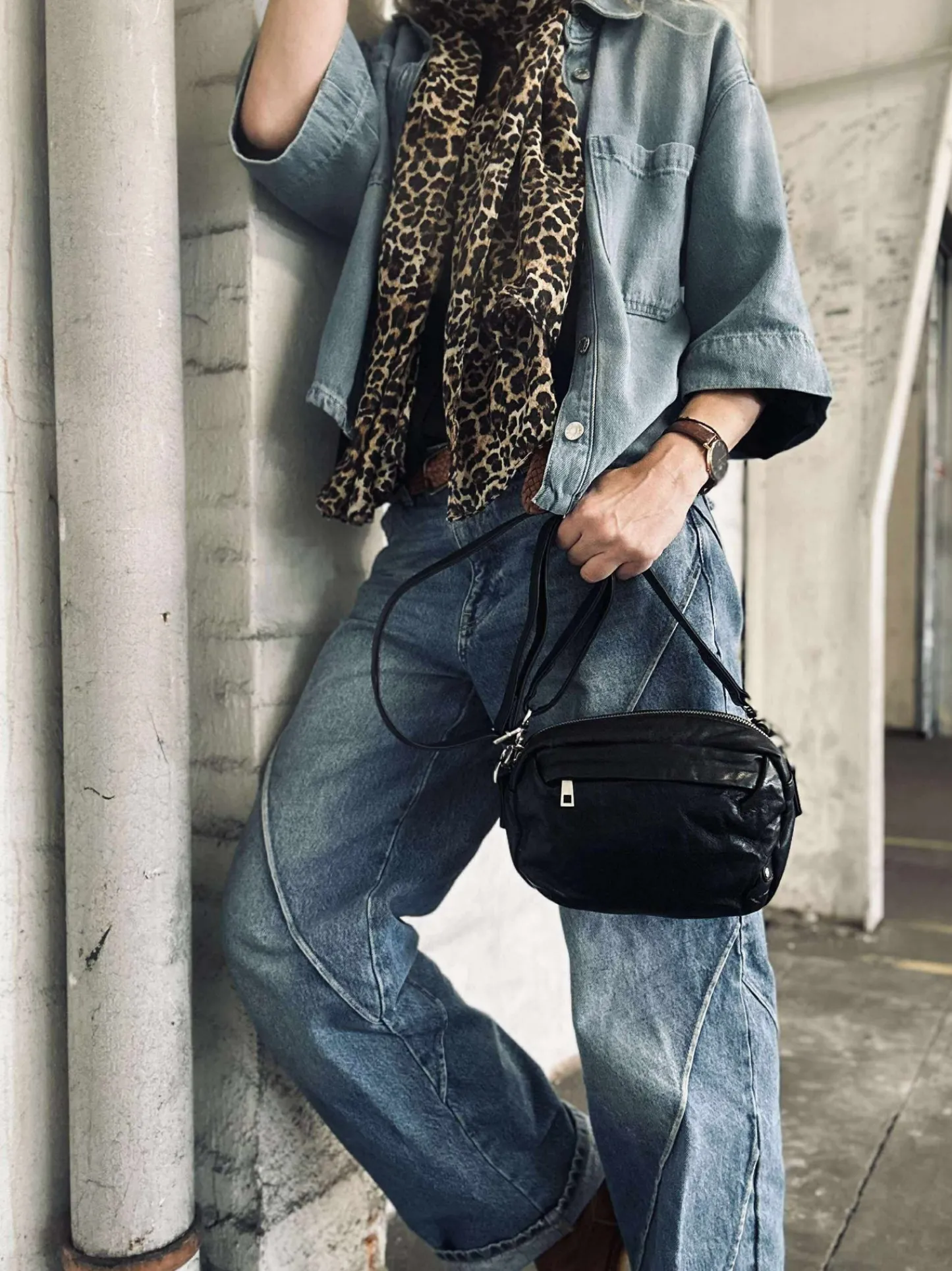 VIAMAJA Crossbody Hanna Black