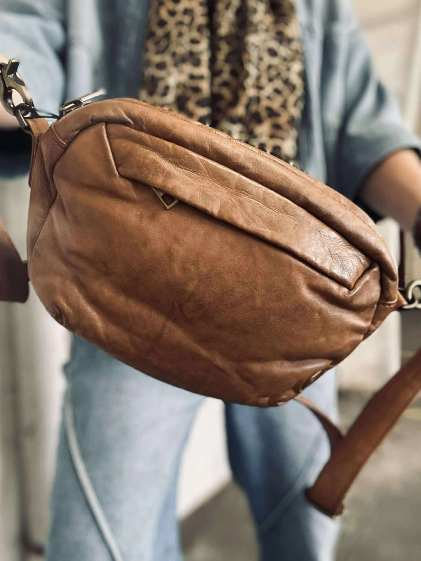 VIAMAJA Crossbody Hanna Cognac Online