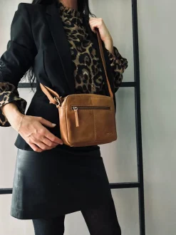 VIAMAJA Crossbody Nola Cognac