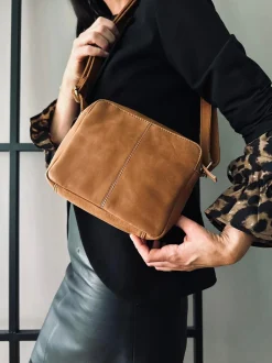 VIAMAJA Crossbody Nola Cognac