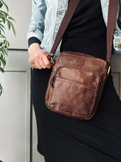 VIAMAJA Crossbody Raw Boheme – Vintage brown Online