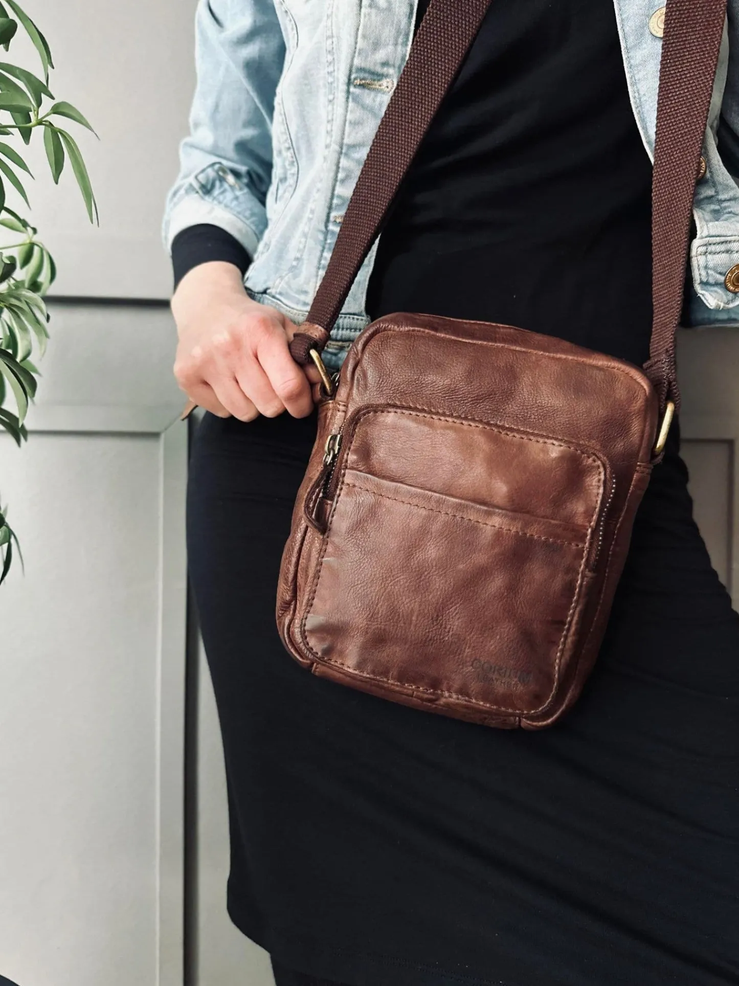 VIAMAJA Crossbody Raw Boheme – Vintage brown Online