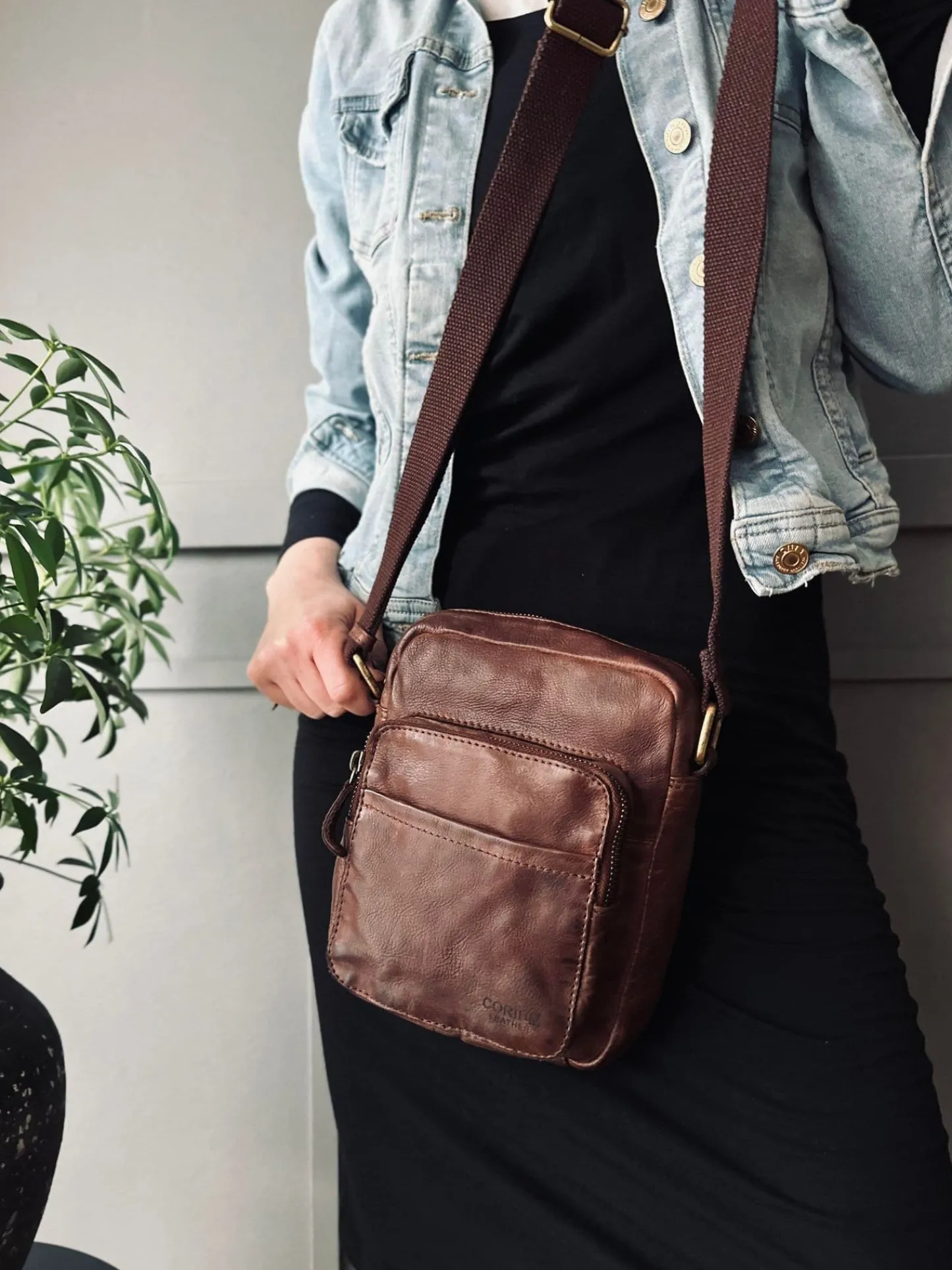 VIAMAJA Crossbody Raw Boheme – Vintage brown Online
