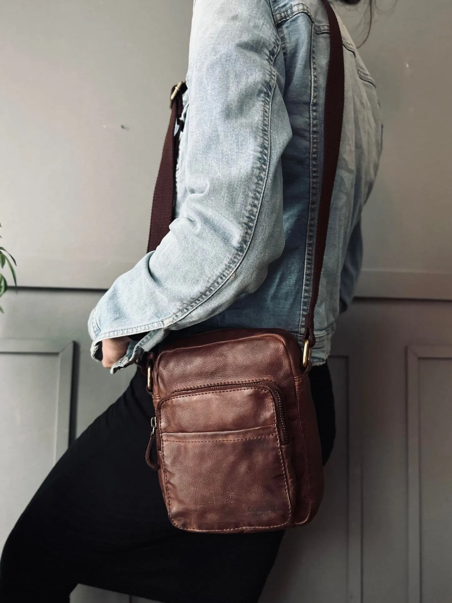 VIAMAJA Crossbody Raw Boheme – Vintage brown Online