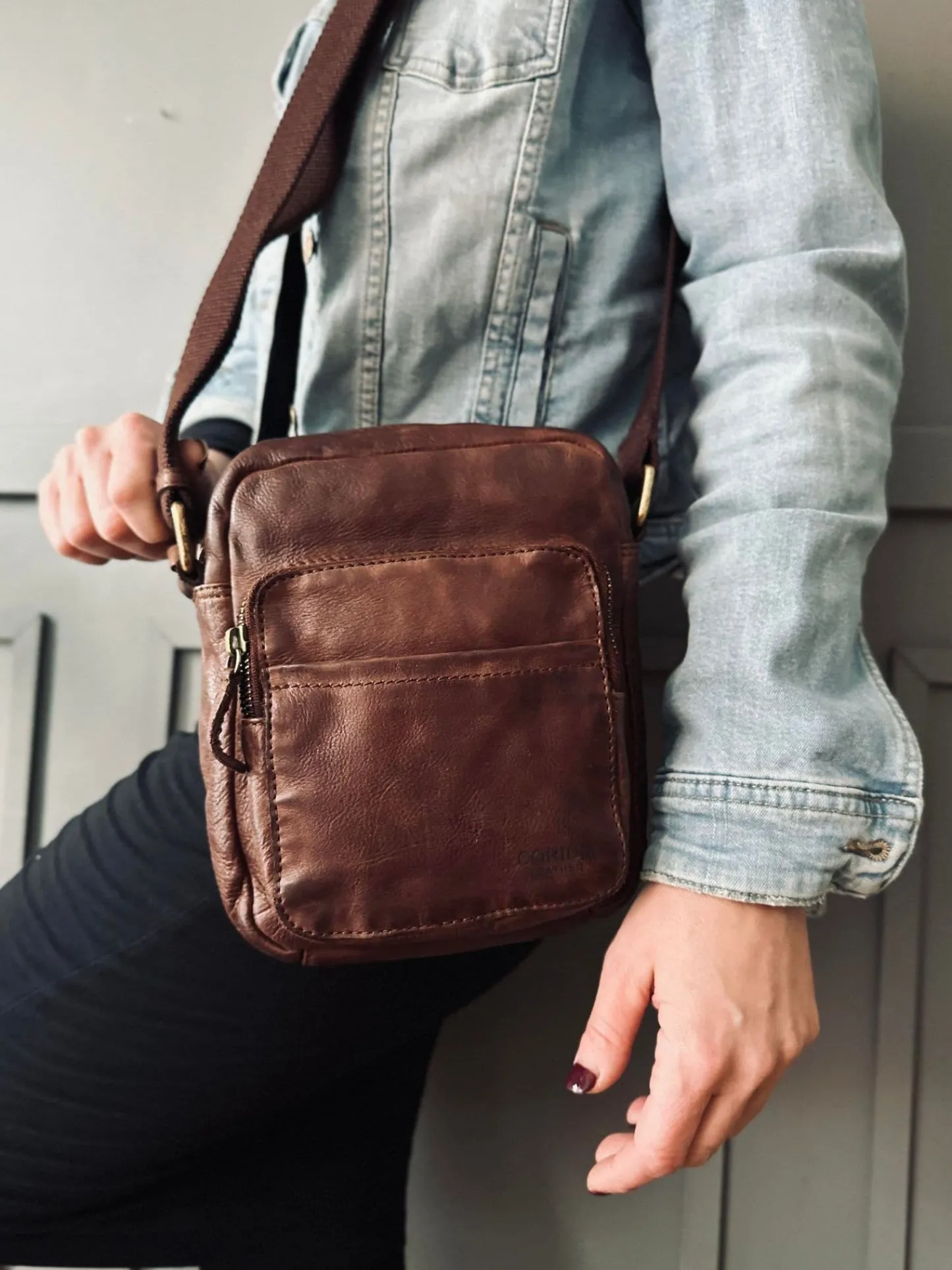 VIAMAJA Crossbody Raw Boheme – Vintage brown Online