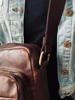 VIAMAJA Crossbody Raw Boheme – Vintage brown Online