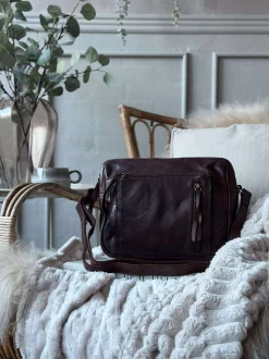 VIAMAJA Crossbody Raw Boheme Big – Brown Best