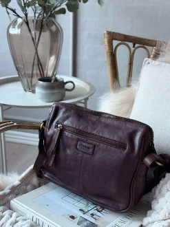 VIAMAJA Crossbody Raw Boheme Big – Brown Best