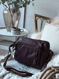 VIAMAJA Crossbody Raw Boheme Big – Brown Best