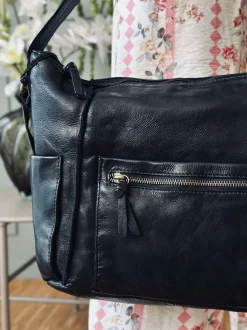 VIAMAJA Crossbody Raw Boheme XL – Black Discount