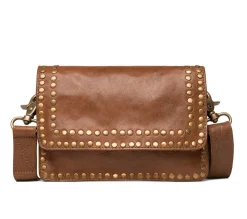 VIAMAJA Crossbody Raw Vintage cognac Hot