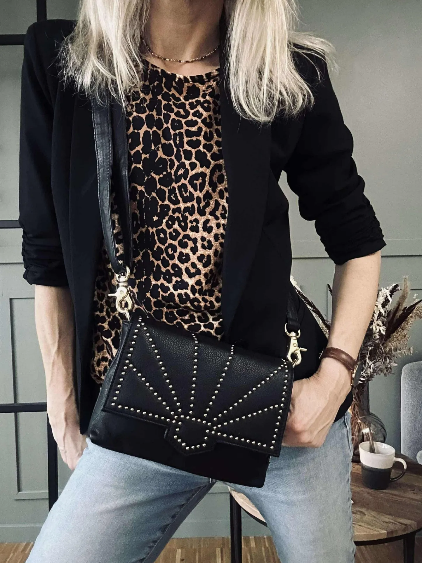 VIAMAJA Crossover / Clutch TREND leather Sale