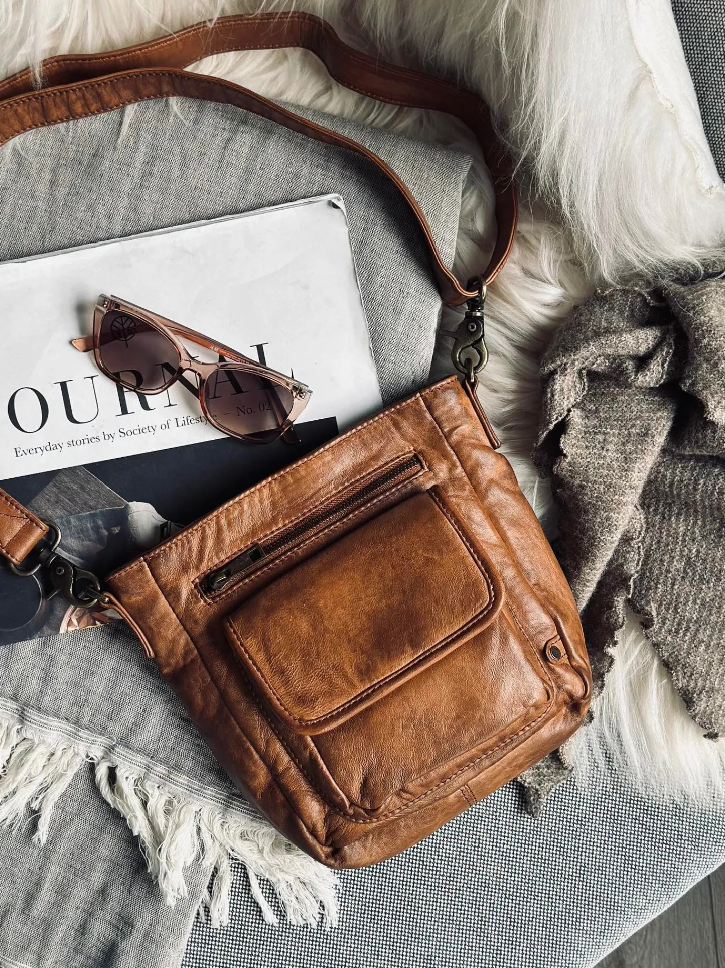 VIAMAJA Crossover Lady Cognac