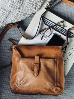 VIAMAJA Crossover Lilia - Small cognac Sale