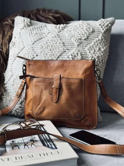 VIAMAJA Crossover Lilia - Small cognac Sale