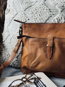 VIAMAJA Crossover Lilia - Small cognac Sale