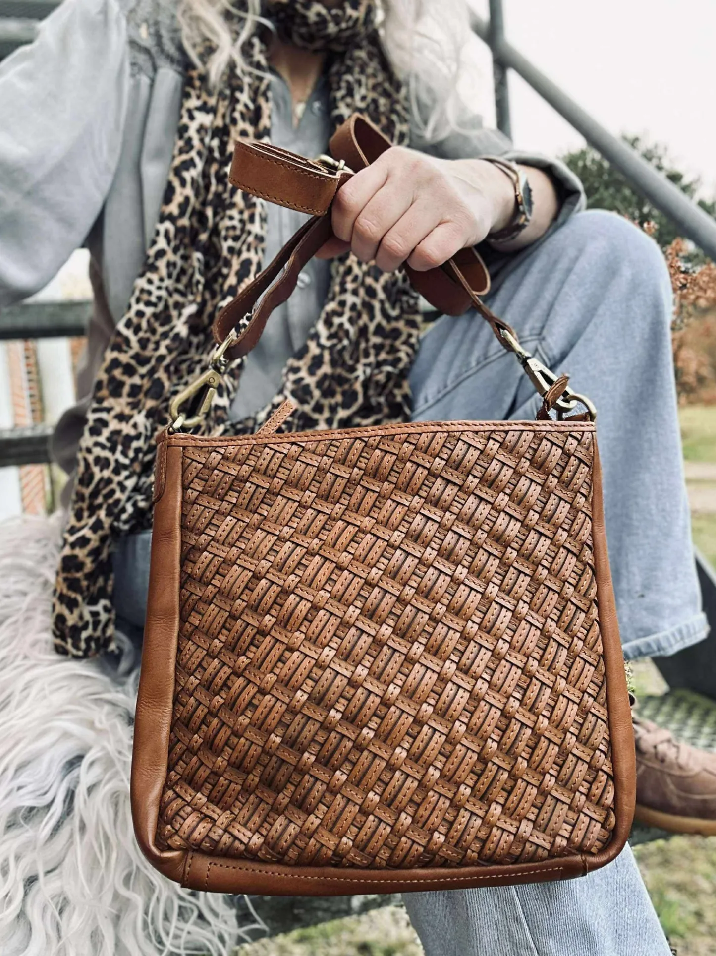 VIAMAJA Crossover Mika medium - Cognac Outlet