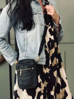 VIAMAJA Crossover Mini Gabby - Black Outlet