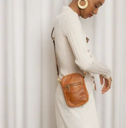 VIAMAJA Crossover Mini Gabby - Cognac Sale
