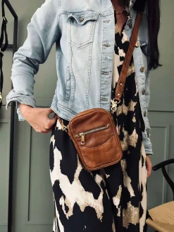 VIAMAJA Crossover Mini Gabby - Walnut Hot