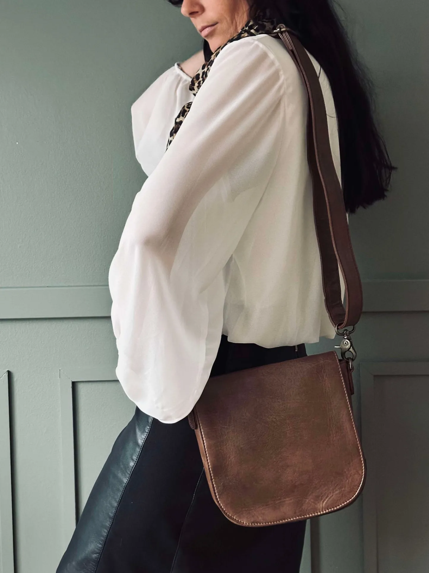 VIAMAJA Crossover Minna Chestnut Clearance